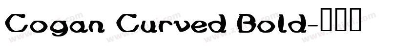 Cogan Curved Bold字体转换